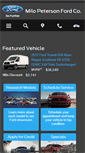 Mobile Screenshot of milopetersonford.net
